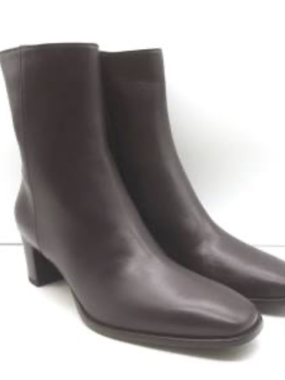 Jenni Kayne Leather Bobby Boot in Chocolate Brown - Size 39